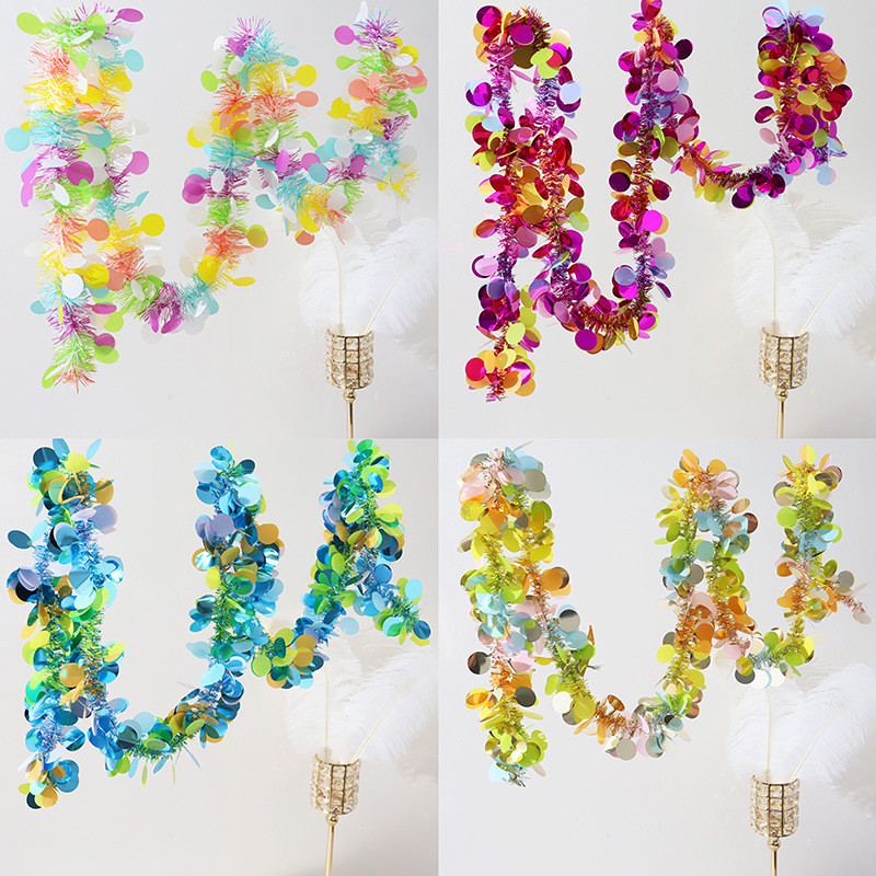 Macaron สีสัน Mini รอบเค้กวันเกิดโรงเรียนเปิดสําเร็จการศึกษาตกแต่งแบนเนอร์ Confetti