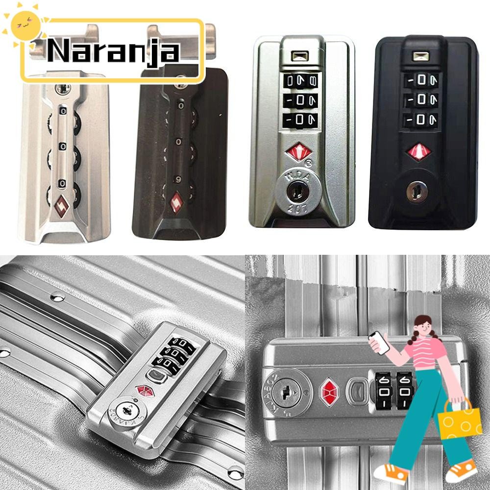 นราเนีย 3หลักรวมกันล็อค,เปลี่ยนล็อคจับศุลกากรรหัสผ่านล็อค,เครื่องมือรักษาความปลอดภัยแบบพกพาป้องกันการโจรกรรมตู้ล็อกเกอร์เดินท