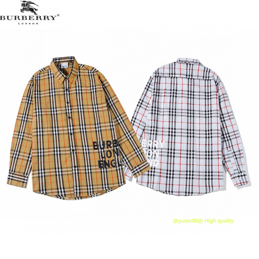 **** Hot ****** B ** B *** เสื้อโปโลผ้าฝ้ายแขนยาวคลาสสิก เสื้อแขนยาว