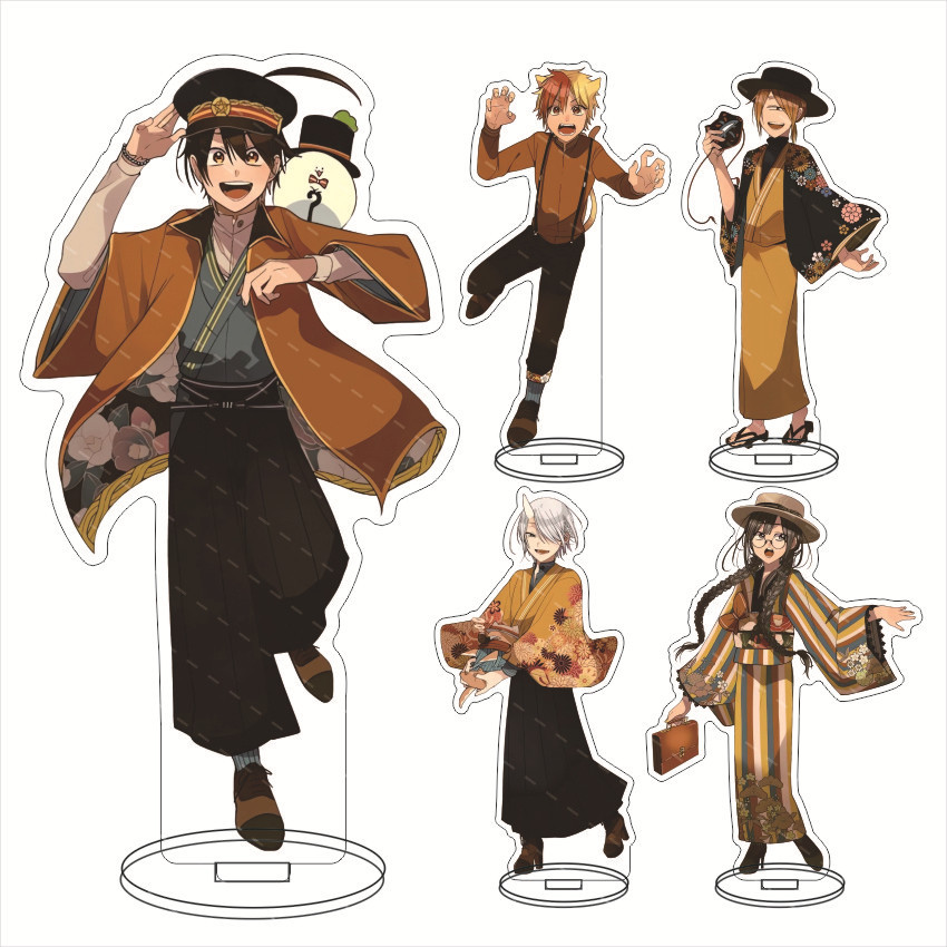 Youkai Gakkou no Sensei Hajimmashita! เครื่องประดับอะคริลิค Abe Qingming Raccoon Beans Gee เครื่องประดับอะคริลิค