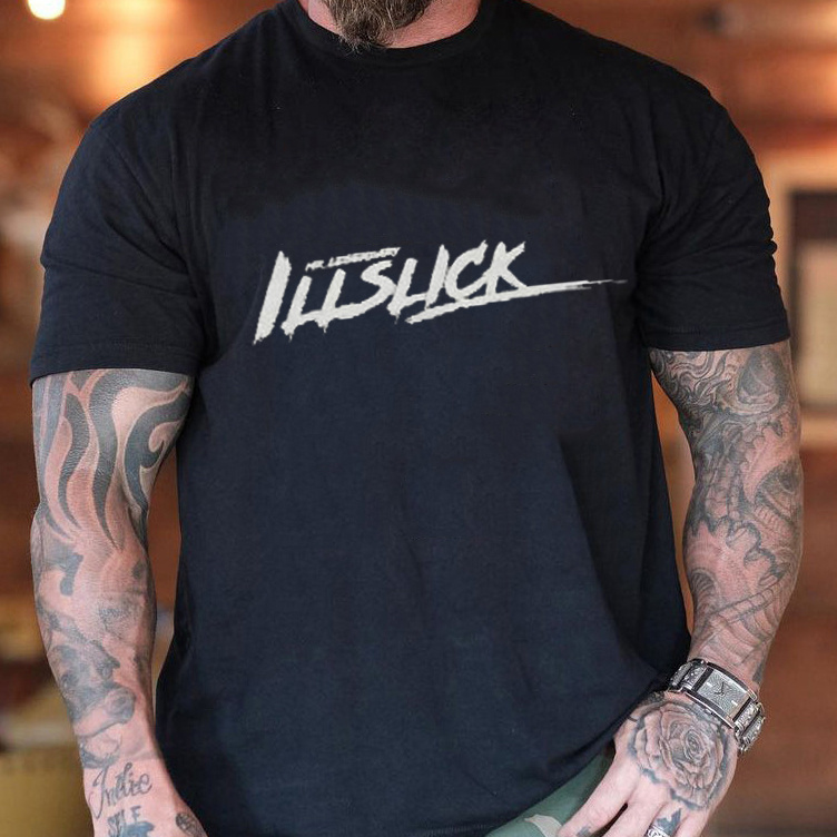 💘💘💘 【Fashion】 ILLSLICK Tshirt【พร้อมส่ง】 เสื้อ ILLSLICK "Illslick" รุ่นใหม่ Cotton 100% แฟชั่นแขนสั้น