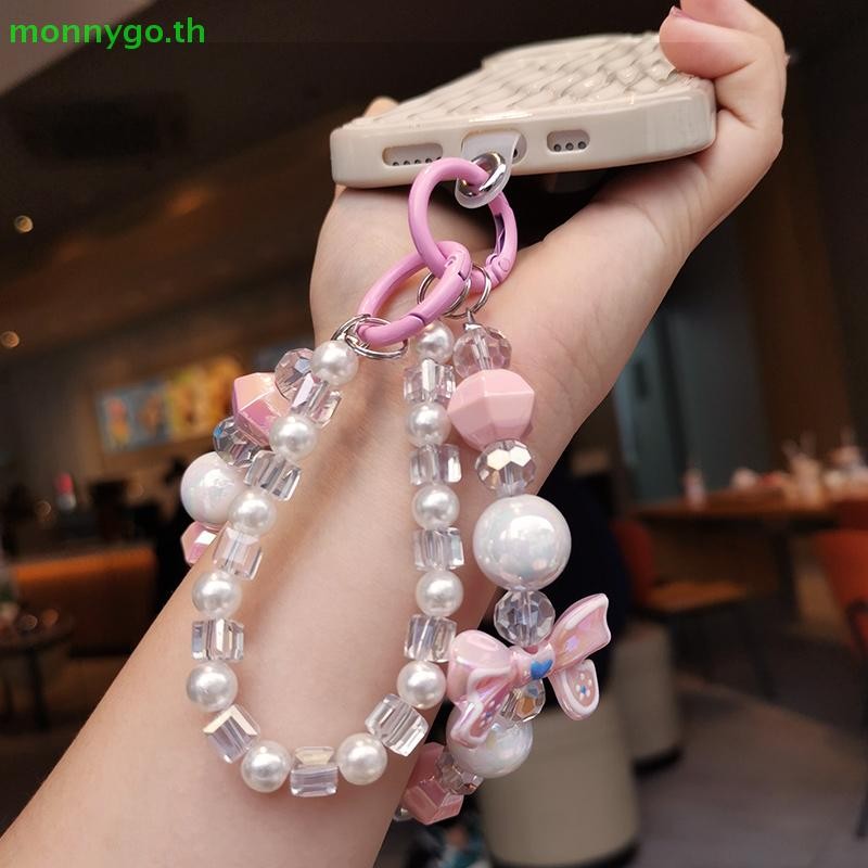 Monnygo Creative Fresh Seas ลูกปัดโทรศัพท์ Anti-los สายคล้องโทรศัพท์ Charm จี้น่ารัก Lanyard สําหรับสาวสายรัดข้อมือโทรศัพท์มือถือ อะนิเมะญี่ปุ่น Totoro โทรศัพท์ Lanyard Kawaii Cartoo