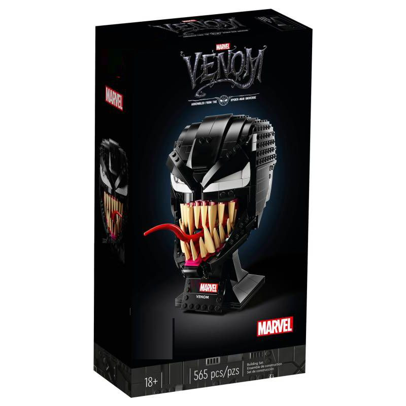 76187 Super Heroes Marvel Series Venom ประติมากรรมเด็กชายและเด็กหญิง Interactive ของเล่นบล็อกอาคารเครื่องประดับของขวัญ