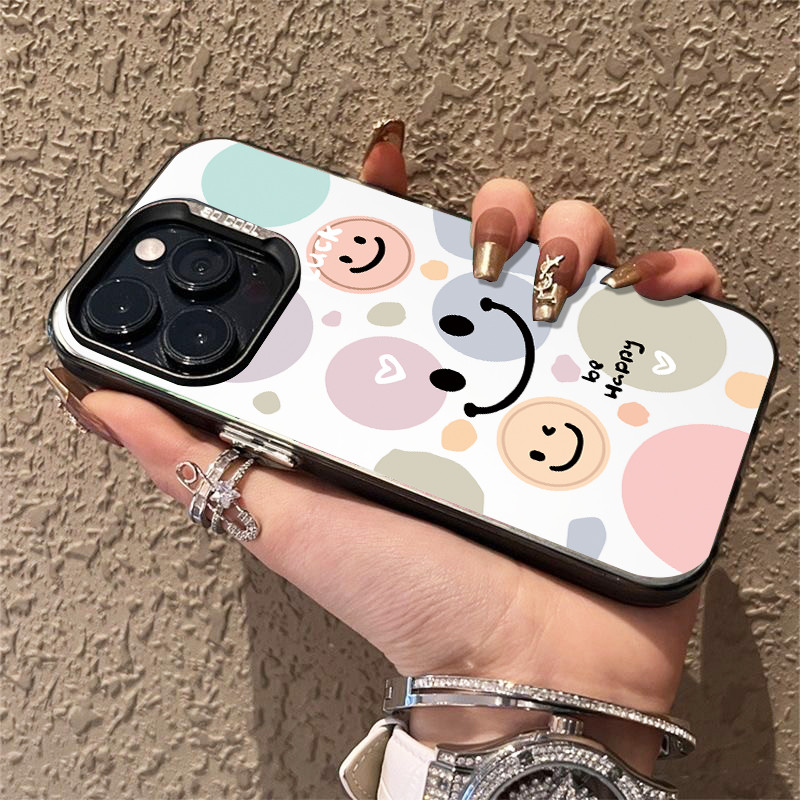 หรูหราเคสแข็ง รอยยิ้มน่ารัก เคสvivoY17 Y15 Y16 Y36 vivoY20 Y50 Y33T Y01 Y02 Y21 Y22 Y35 Y27 Y78 Y51 Y31 Y91 เคสน่ารัก