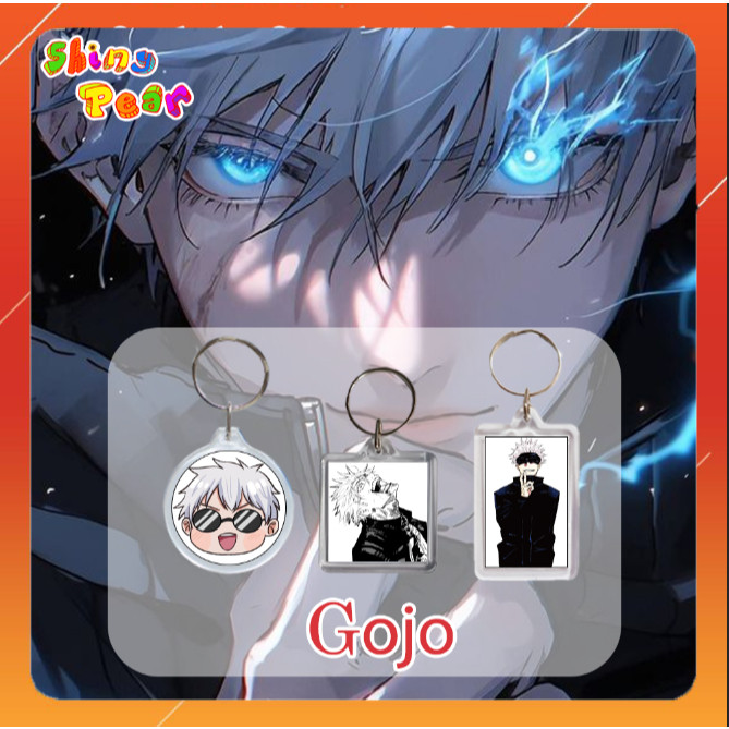 [Jujutsu Kaisen] - พวงกุญแจ | พวงกุญแจ Satoru Gojo/Gojo - แม่มดอนิเมะ/มังงะ Wartime เป็นของขวัญหรือต