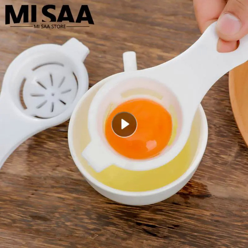 Egg White Yolk Separator Multifunctional Egg Liquid Filter Simple Convenient Egg White Dividers Baki