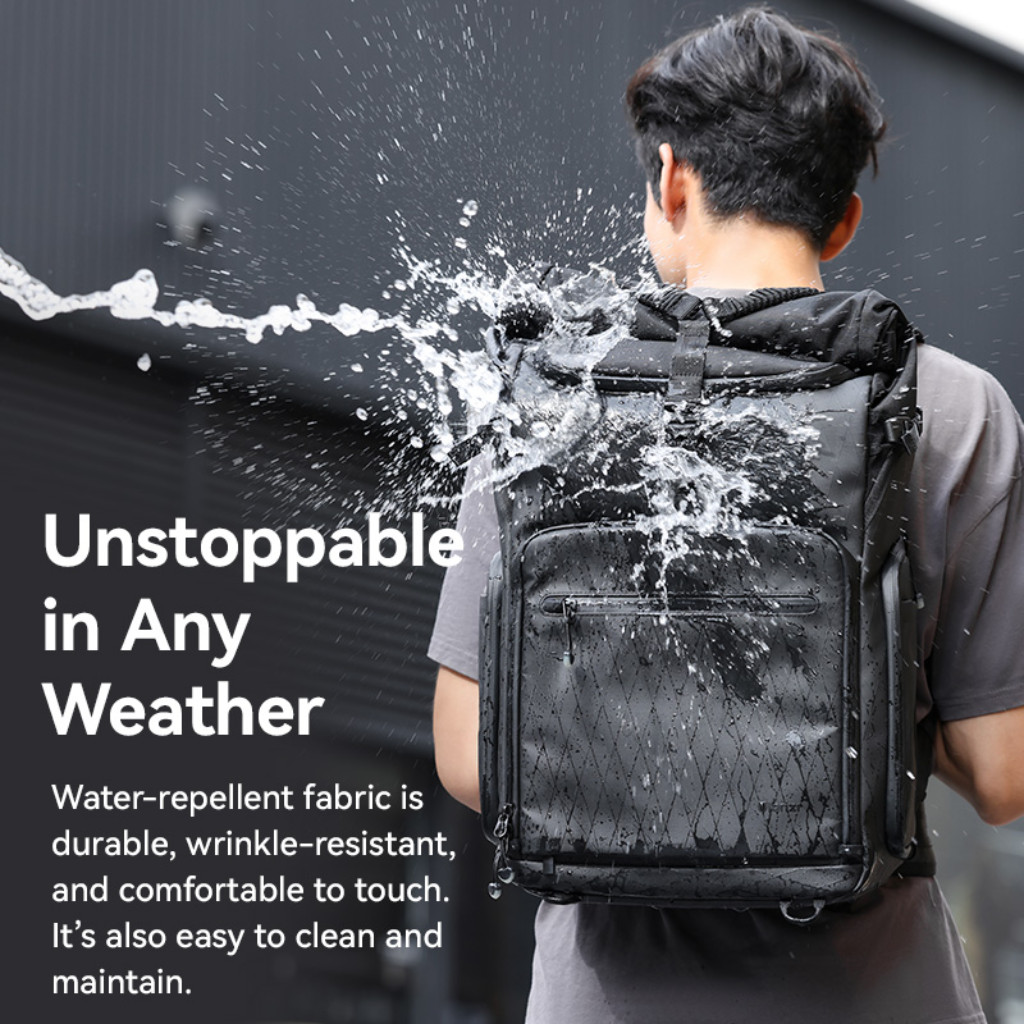 Ulanzi BT01 Camera Backpack กระเป๋ากล้องสะพายหลัง 32L สำหรับ DSLR Mirrorless เลนส์กล้อง อุปกรณ์เสริม