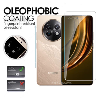 Realme 13 (Realme13+) 2024 ฟิล์มกระจกนิรภัยหน้า/หลัง/เลนส์ สําหรับ Realme 13X 4G/5G, เลนส์กล้องป้องกันหน้าจอ