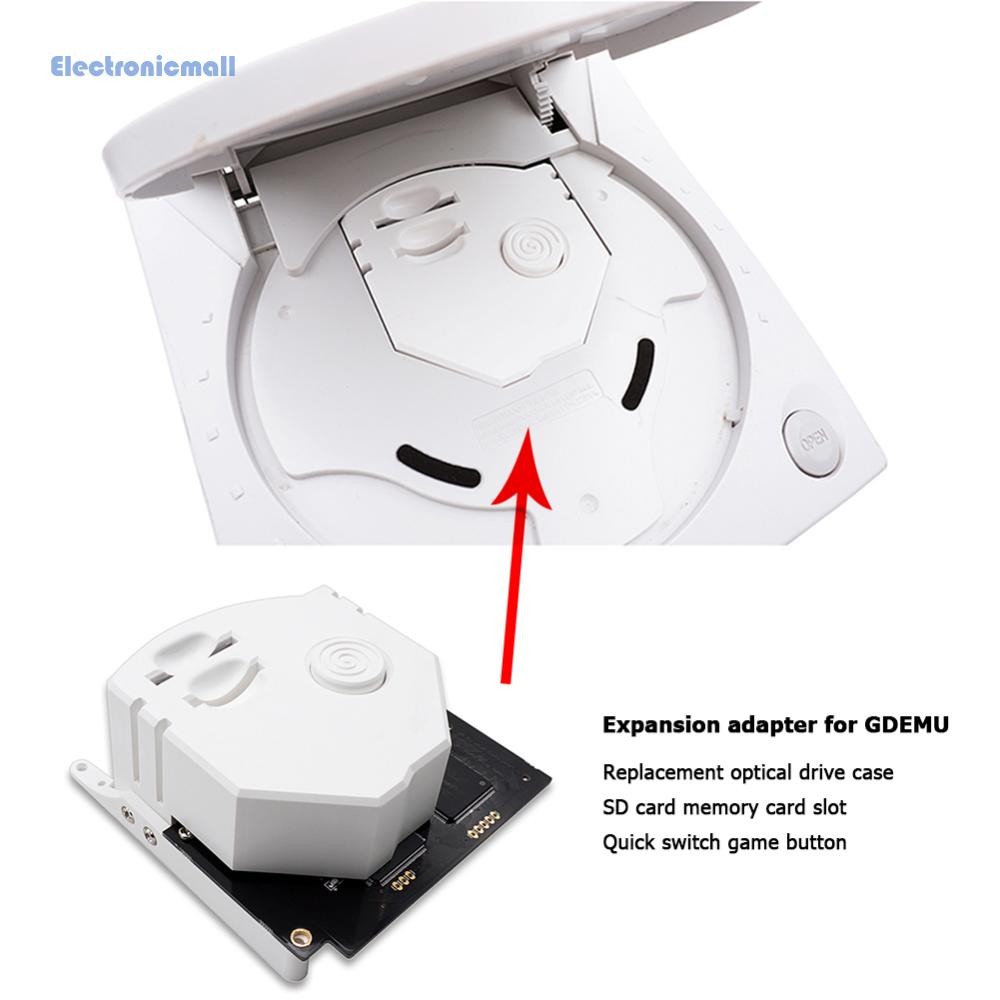 Gdemu Remote Secure Digital Card 3D พิมพ์ Mount Kit สําหรับ SEGA DreamCast VA1 ES [ElectronicMall01.th]