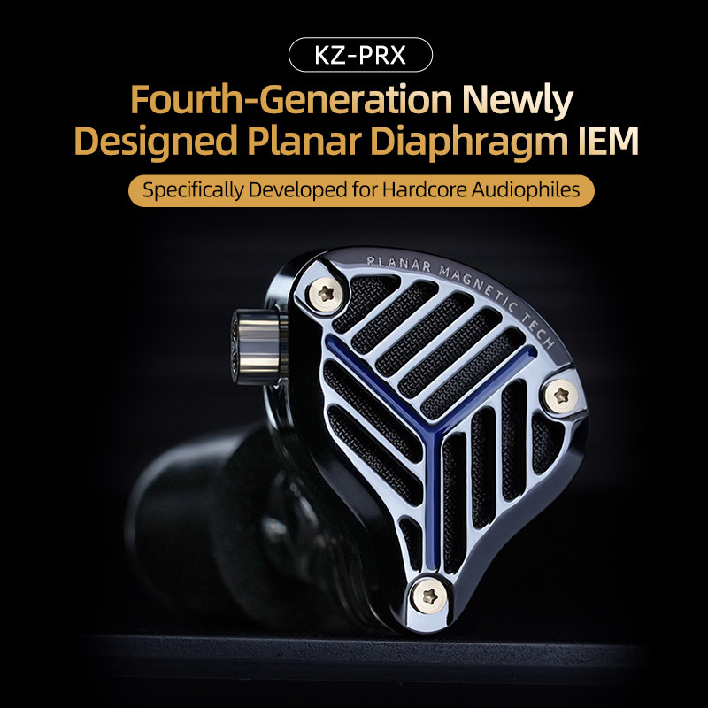 Kz PRX ในหู Planar Driver หูฟังแบบมีสายหูฟังเพลง HiFi Bass Monitor หูฟังกีฬาชุดหูฟังสําหรับ PR1 PR2 PR3 อัพเกรด