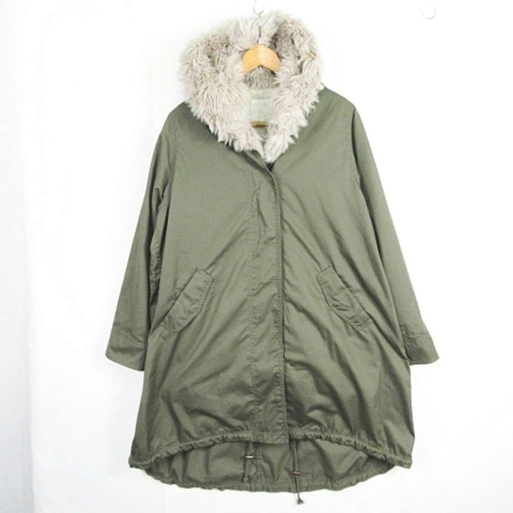 EARTH MUSIC & ECOLOGY MILITARY COAT Direct from Japan Secondhand