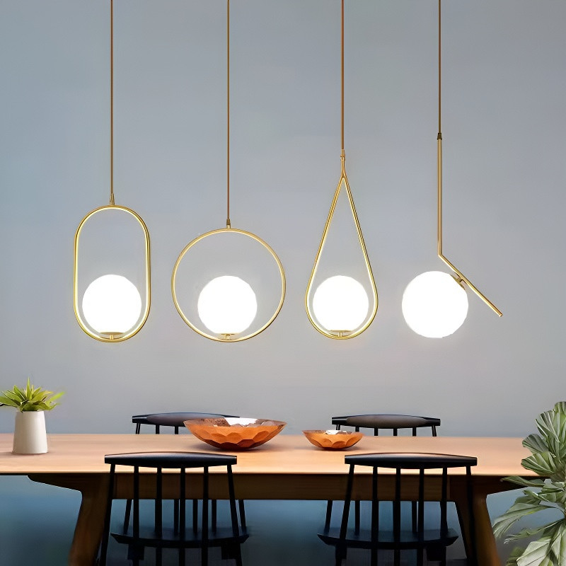 โคมไฟระย้า โมเดิร์น ความเรียบง่าย led นอร์ดิก ใช้สำหรับ ร้านอาหาร บาร์ ห้องนอน ห้องนั่งเล่น ตกแต่งบ้าน
