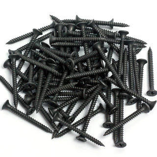 สกรูดำ สกรูไดวอล สำหรับยิงฝ้าเพดานผนังเบา Drywall screws blacktools
