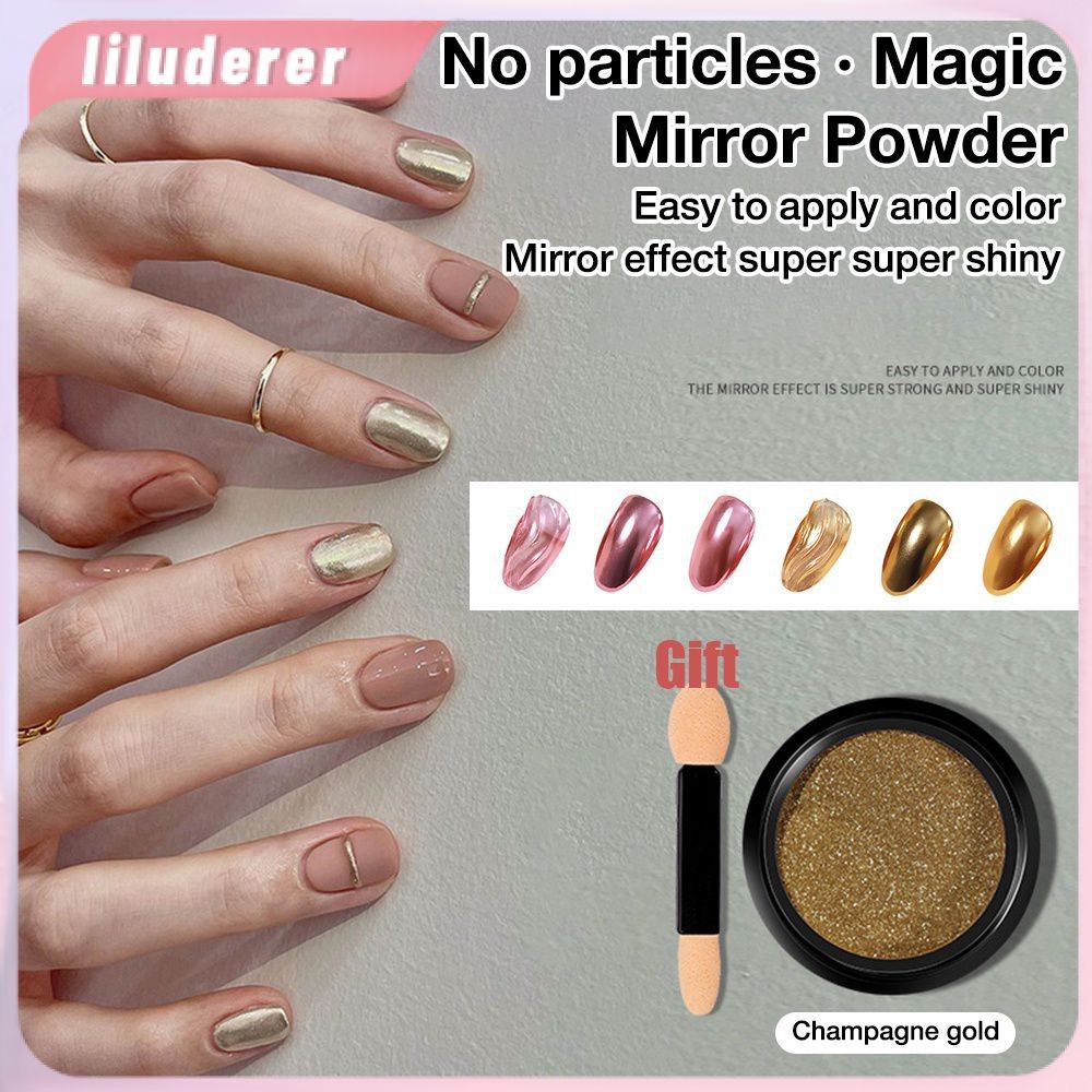 Annies Mirror Glitter Powder Nail Art Decoration 2024 ใหม่ HO