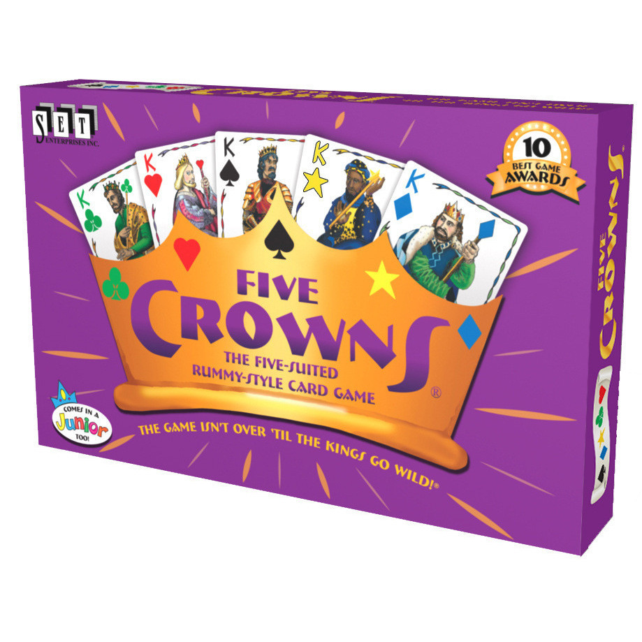 Hot Sale#Direct Supply E-commerce Board Game Cards FIVE CROWNS Five Crown Card Full English Puzzle G