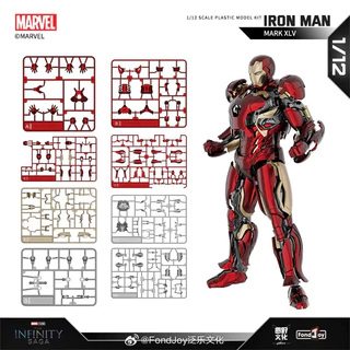 15.5 ซม.Fondjoy Original MK45 Iron Man 1/12 Mark45 Avengers:Age of Ultron Vibranium ประกอบ Action Figure รวบรวมของเล่นของขวัญ