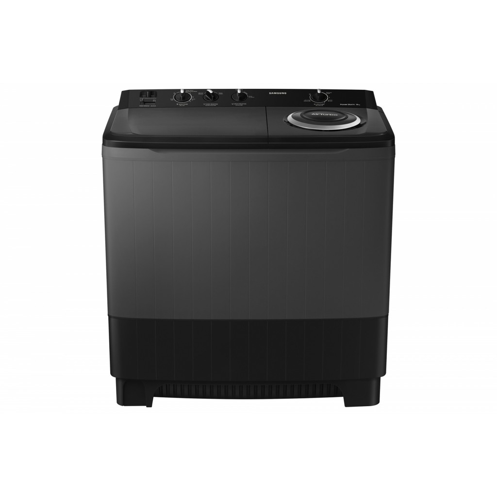 Lookpat_Mall SAMSUNG เครื่องซักผ้า 2 ถัง 16 กก. รุ่น WT16B5240BA/ST สีเทาเข้ม ยอดขายอันดับหนึ่ง