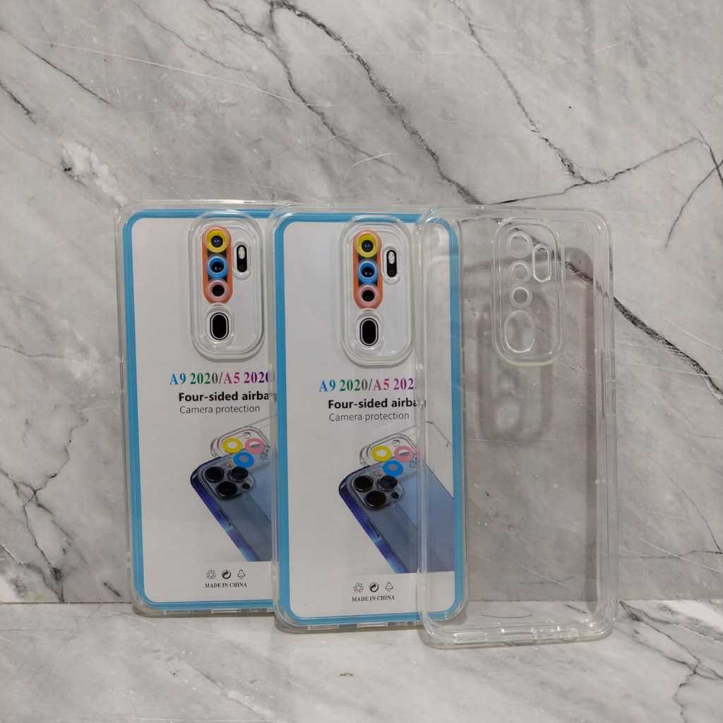 เคสใส Armor AirBag ป้องกันกล้อง Oppo A5 2020 A9 2020 A52 A92 A53 A33 เคสใสใส