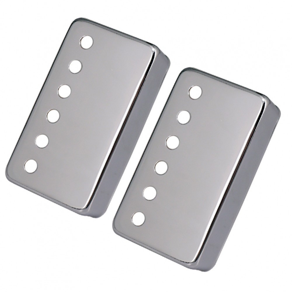 คุณภาพสูง Pickup Surround แหวนโลหะเงิน Pickup Cover Humbucker