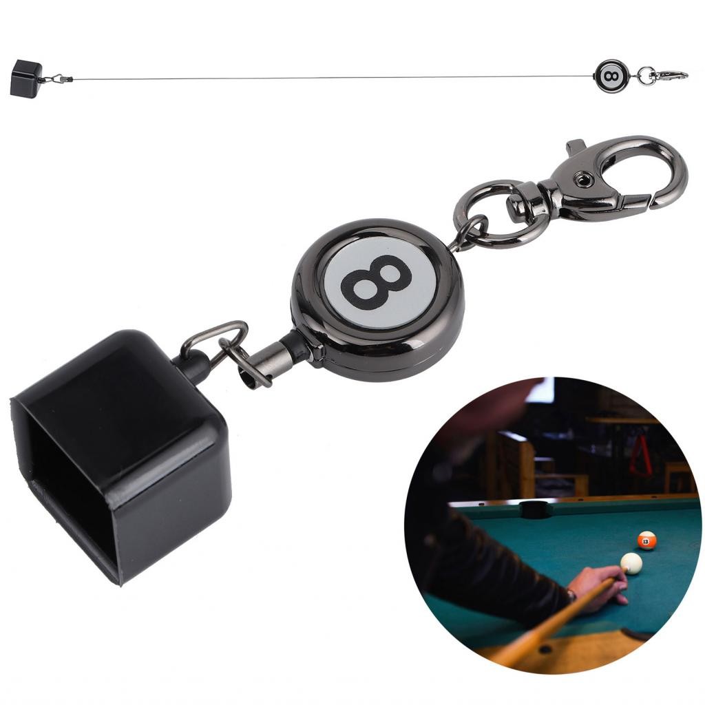 Billiard Chalk Holder Pool Table Retractable Table สำหรับ Snooker