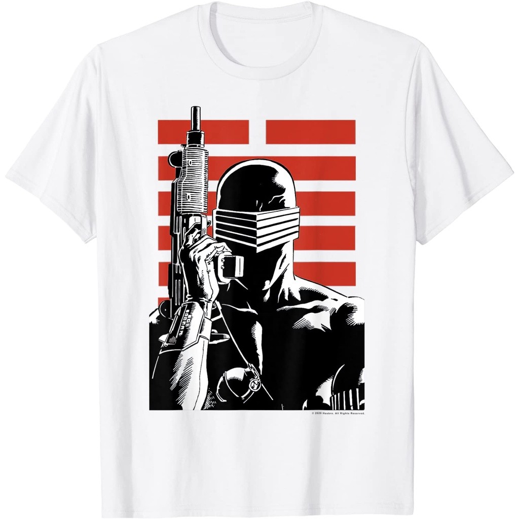 GI T-Shirt Joe Snake Eyes Portrait Soft T-Shirt