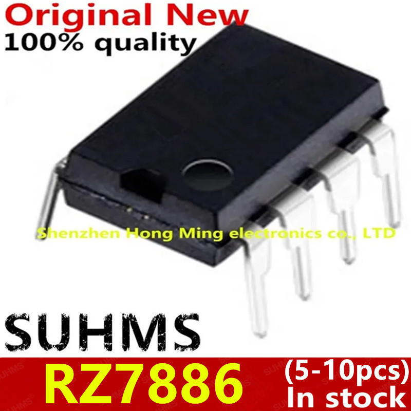 (5-10ชิ้น) 100% ใหม่ RZ7886 DIP-8 ชิปเซ็ต