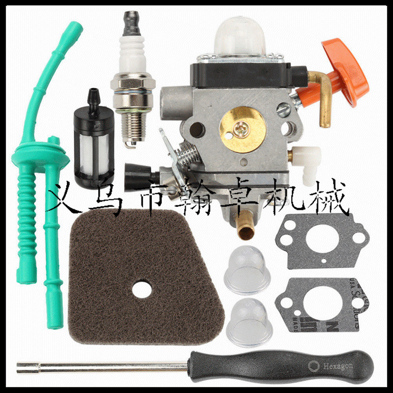 #FS87 FS87R FS90 FS90K/R FS100 FS110 คาร์บูเรเตอร์กรองอากาศท่อน้ํามันเชื้อเพลิงถ้วยน้ํามัน #