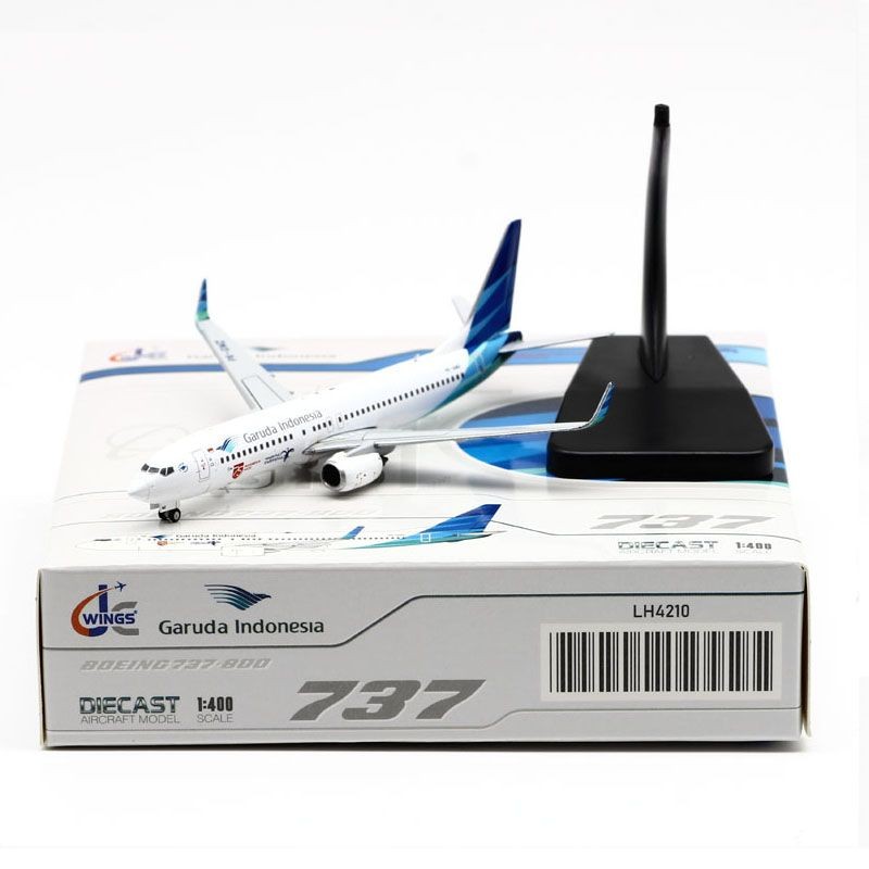 1: 400 JC Wings Alloy Airliner รุ่นครุฑอินโดนีเซีย Airlines B737-800 PK-GMZ