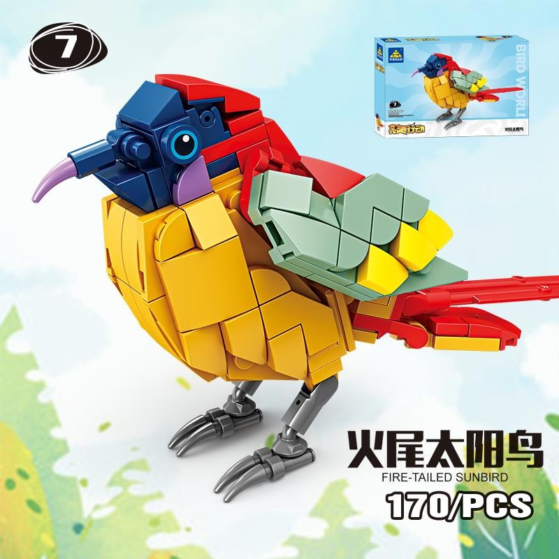 Kaizhi building blocks ประกอบทางปัญญาสําหรับเด็ก anim Smart Girl Musichking Crushion ของเล่นเด็กปริศ