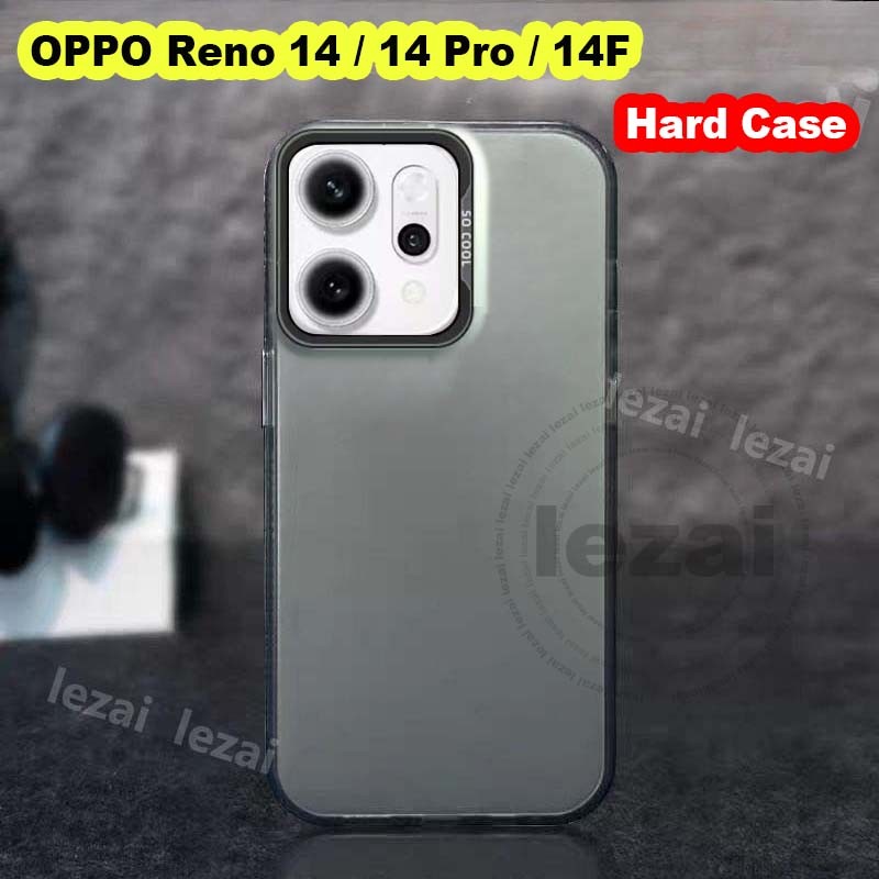 เคส OPPO Reno 14 Pro 14F Reno14 Reno14Pro Reno14F 5G เคสแข็งกันกระแทก Matte ฝาหลัง