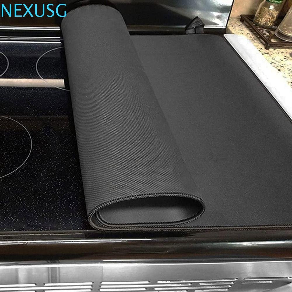 NEXUSG แผ่นรองเตาอบไมโครเวฟมัลติฟังก์ชั่น Antiskid เครื่องมือห้องครัวยางฉนวนกันความร้อนเตาไฟฟ้า Protector Mat