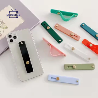 ขาตั้งโทรศัพท์มือถือ Phone Grip แหวนโทรศัพท์ซิลิโคนแบบกดและดึงสำหรับถ่ายทอดสดแบบติดด้านหลัง