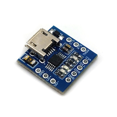 CH340E Mini USB ถึง TTL ขนาดเล็กพิเศษ USB ถึง TTL Downloader microUSB พอร์ตแหล่งจ่ายไฟ TTL