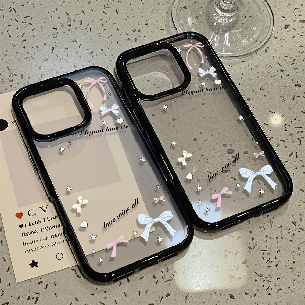 เคสโทรศัพท์ For iPhone 13 11 15 16 Pro Max Case iPhone 11 12 17 Pro Max 14 15 Pro Max อะคริลิค 2 in 1 การ์ตูน น่ารัก