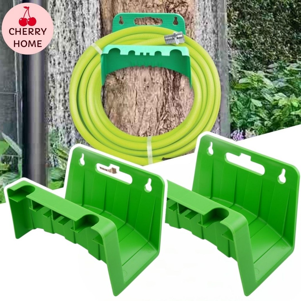 ที่แขวนสายยาง ติดผนัง แข็งแรง จัดเก็บสายยางให้ดูเรียบร้อย Water Hose Rack #AN-0003