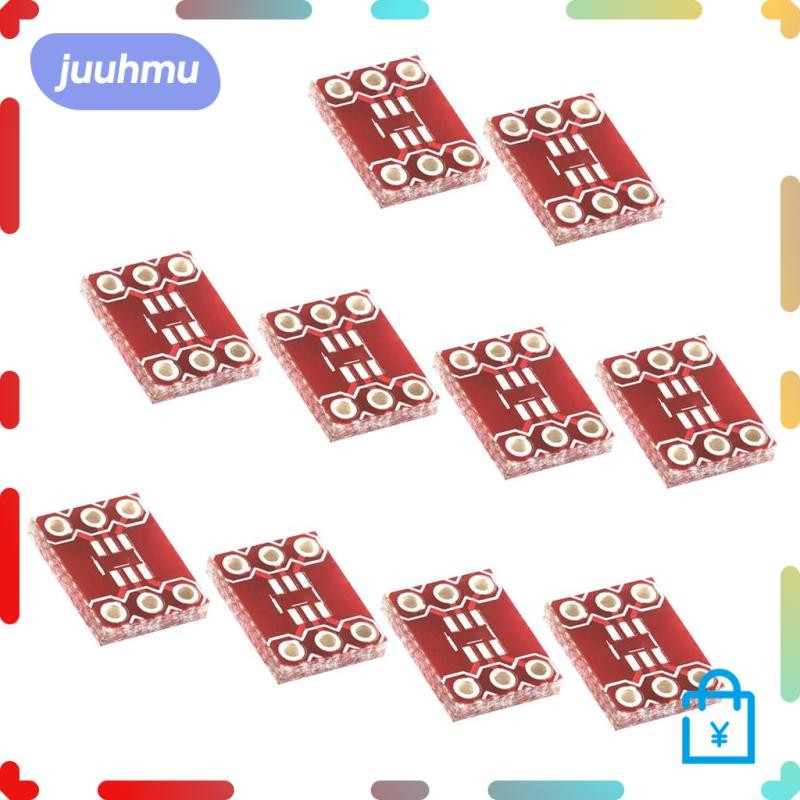 10 ชิ้น 0.95 มิลลิเมตร SOT23 ถึง DIP อะแดปเตอร์ PCB ซ็อกเก็ตการทดลองแปลงบอร์ดสีแดง