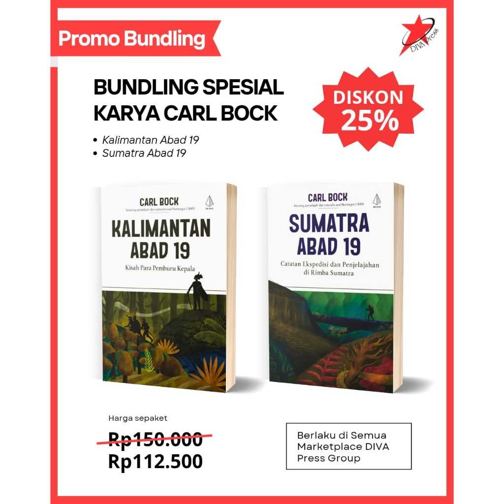 IRCiSoD - หนังสือ Bundling พิเศษโดย Carl Bock (Sumatra & 19th Century Kalimantan)