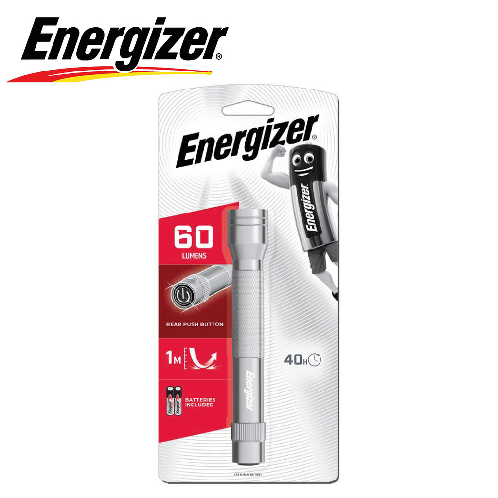 ไฟฉายโลหะ LED Energizer 2AA 90L (LCM2AA)