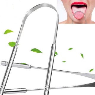 YODO ที่ขูดลิ้นสแตนเลสแบบใหม่ อุปกรณ์ทำความสะอาดลิ้น ดูแลสุข…