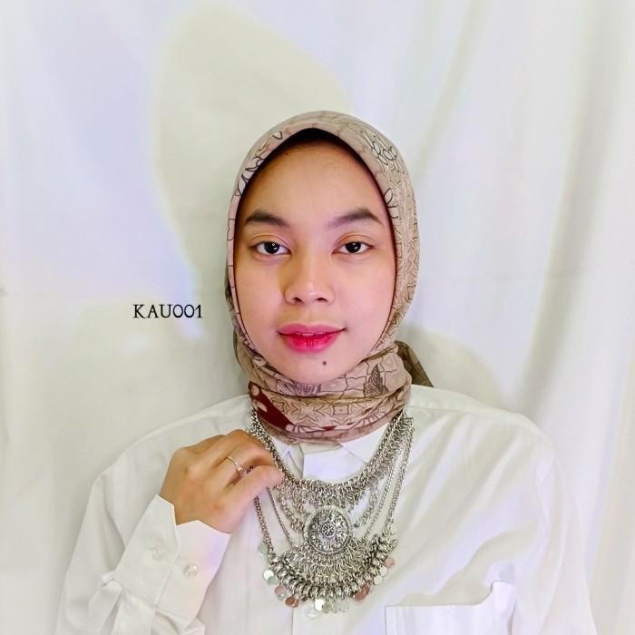 Retro Bohemian Necklace Premium Womens Silver Chain Necklace KAU001