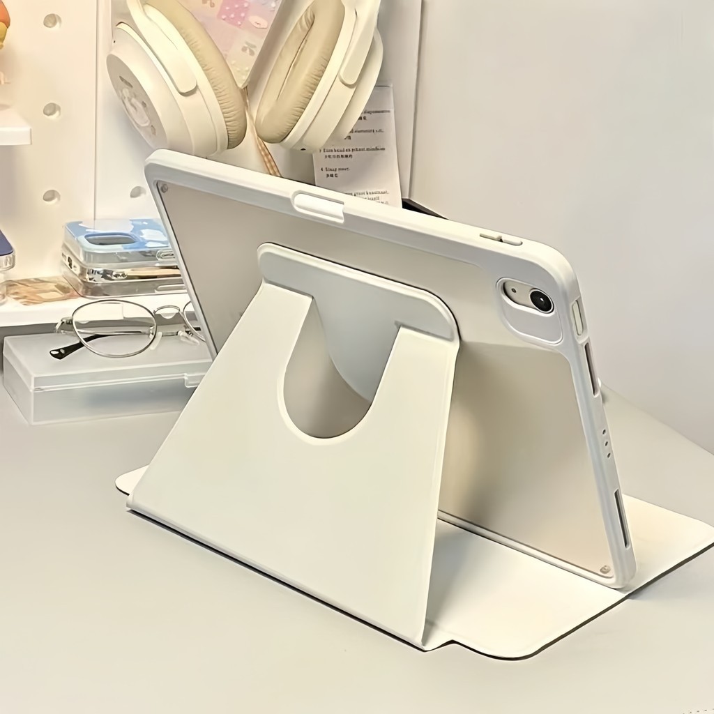 เคสป้องกัน iPad หมุนได้ 360 องศาfor Gen11 A16 Gen10 Air4 Air5 10.9 Air6 Gen7/8/9 10.2พร้อมช่องใส่ปากกาและเคสป้องกันการตก