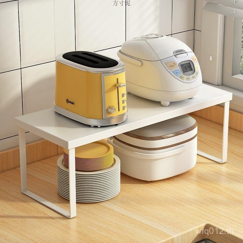 Tidy-up Cabinet Pots Pans Racks Kitchen Desktop Storage Racks เครื่องปรุงรสภายในพาร์ทิชันขายส่งเครื่