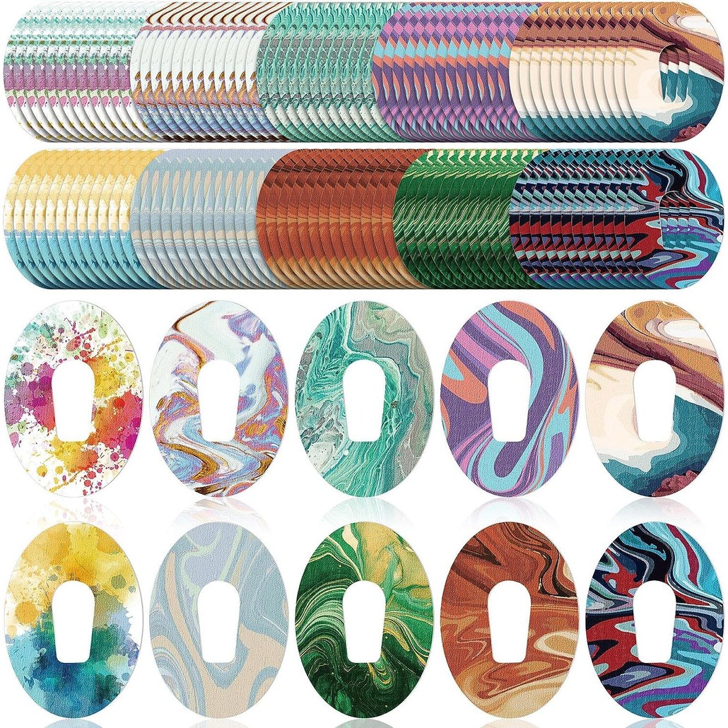 9/10/12pcs กาวแพทช์ใช้งานร่วมกับ Dexcom G6 G7, Cgm แพทช์, Galaxy เทปกาว, เซ็นเซอร์ครอบคลุมกันน้ําเหง