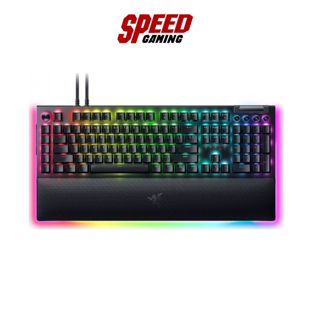 Keyboard (คีย์บอร์ด) Razer BlackWidow V4 Pro Mechanical Gaming / By Speed Gaming