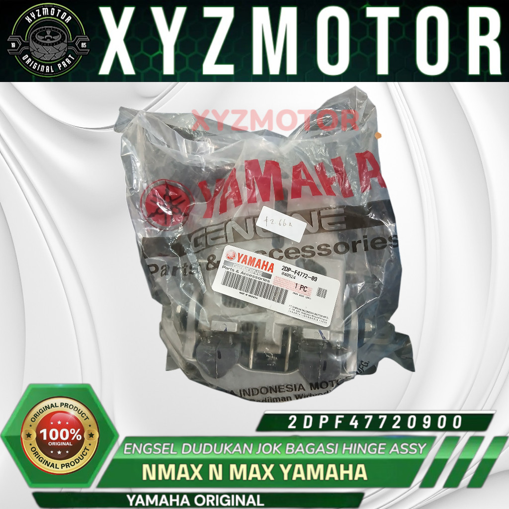 HINGE ASSY NMAX N MAX YAMAHA 2DP-F4772-09 ORIGINAL LUGGAGE SEAT HOLDER HINGE