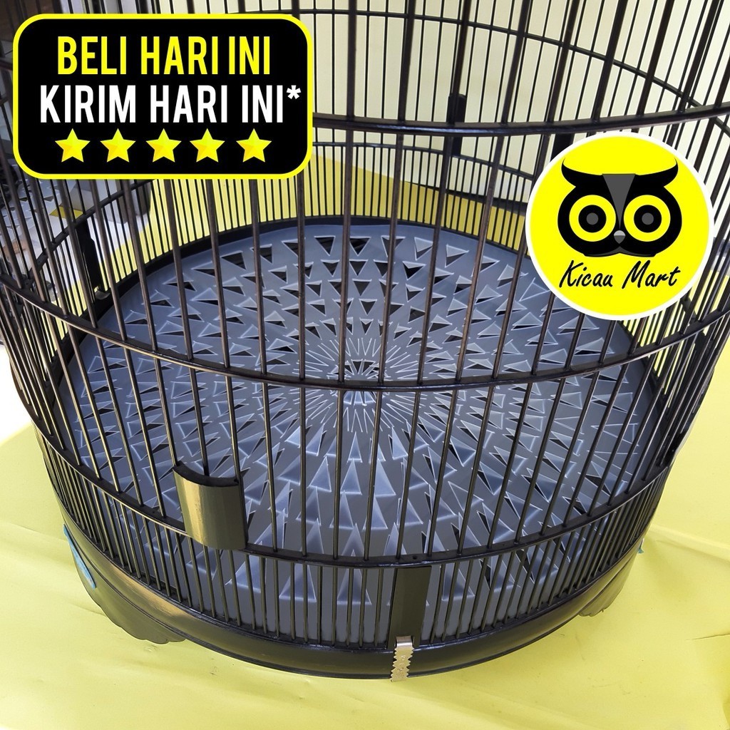 KICAU MART RANJAU MURAI CAGE NUMBER 1 2 3 ฐานพื้น TRAP KER CAGE ANTI-DOWN