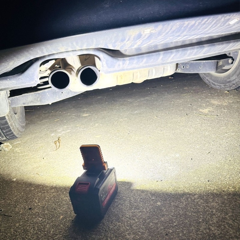 LED Work Light, Power Tool Parts High Brightness Outdoor Searchlight  Universal Adjustable - รูปที่ 5