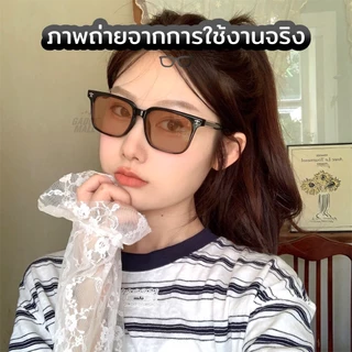 แว่นตาแฟชั่นเรียบหรู สายตาสั้น/สายตายาว ทรงเหลี่ยม กรองแสงสีฟ้าได้100% เลนส์ออกแดดเปลี่ยนสีกันแสงUV400ได้ดี G21