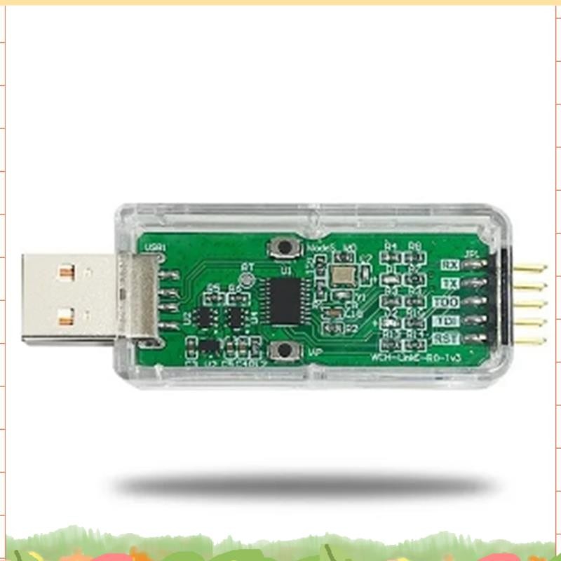 Super WCH LinkE ดาวน์โหลดออนไลน์ Debugger รองรับพอร์ตอนุกรม WCH RISC-V 1 เป็น USB