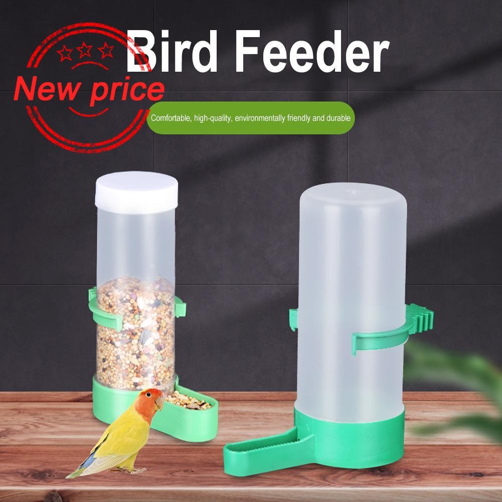 Bird Feeder น้ําเครื่องดื่มอัตโนมัติดื่ม Fountain Dispenser ดื่มกรงถ้วยชามสัตว์เลี้ยง E2d0